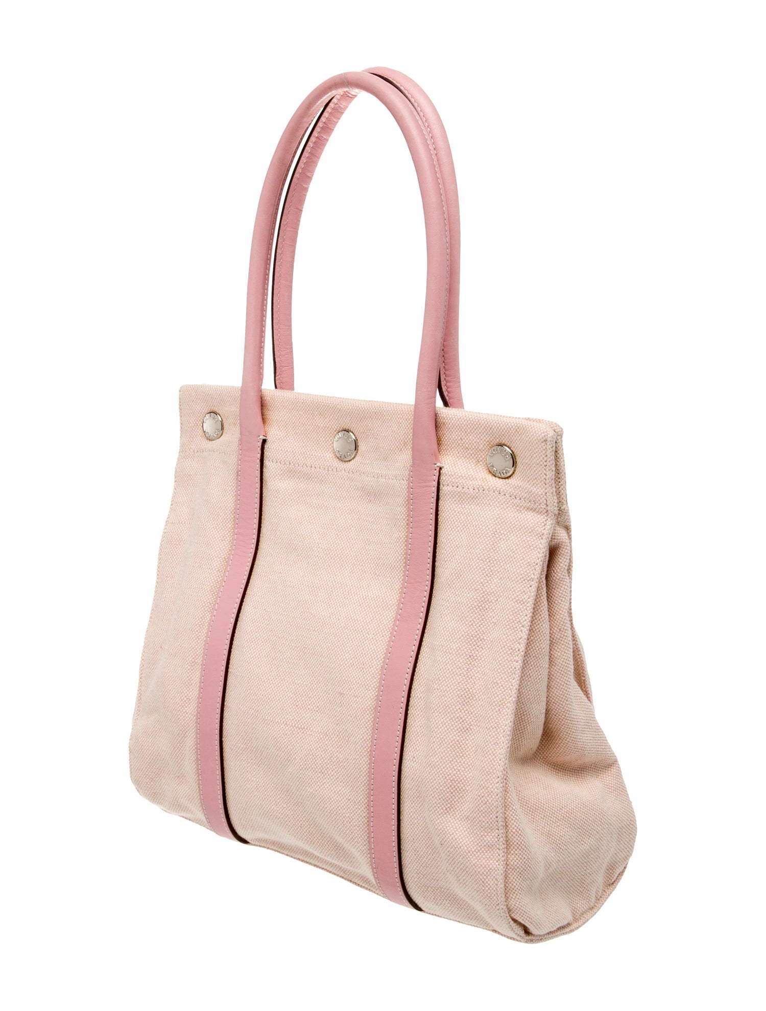 Prada Enameled Metal Triangle Top Handle Bag